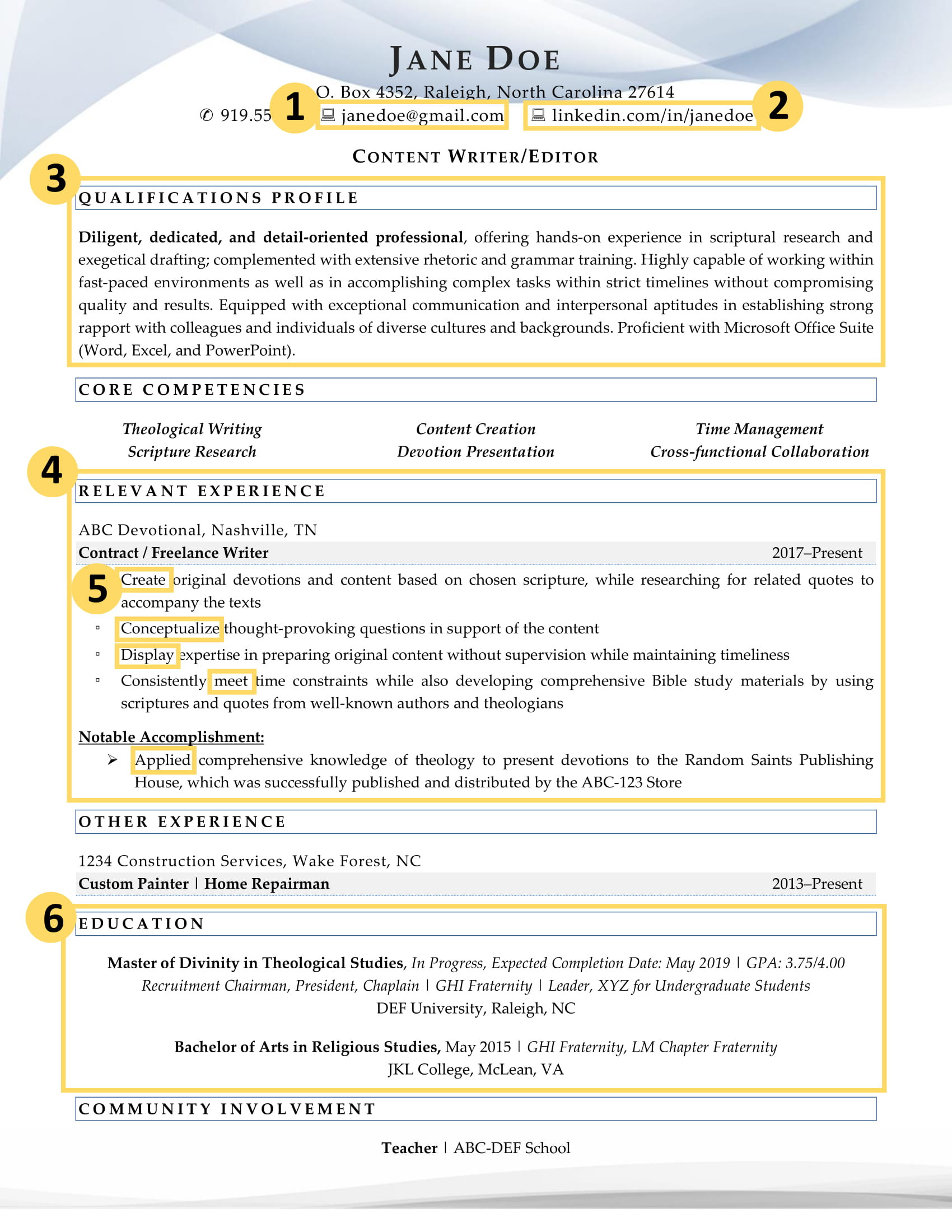 Entry Level Resume Samples College Graduate Recent College Graduate Resume: 10 Factors that Make It Excellent