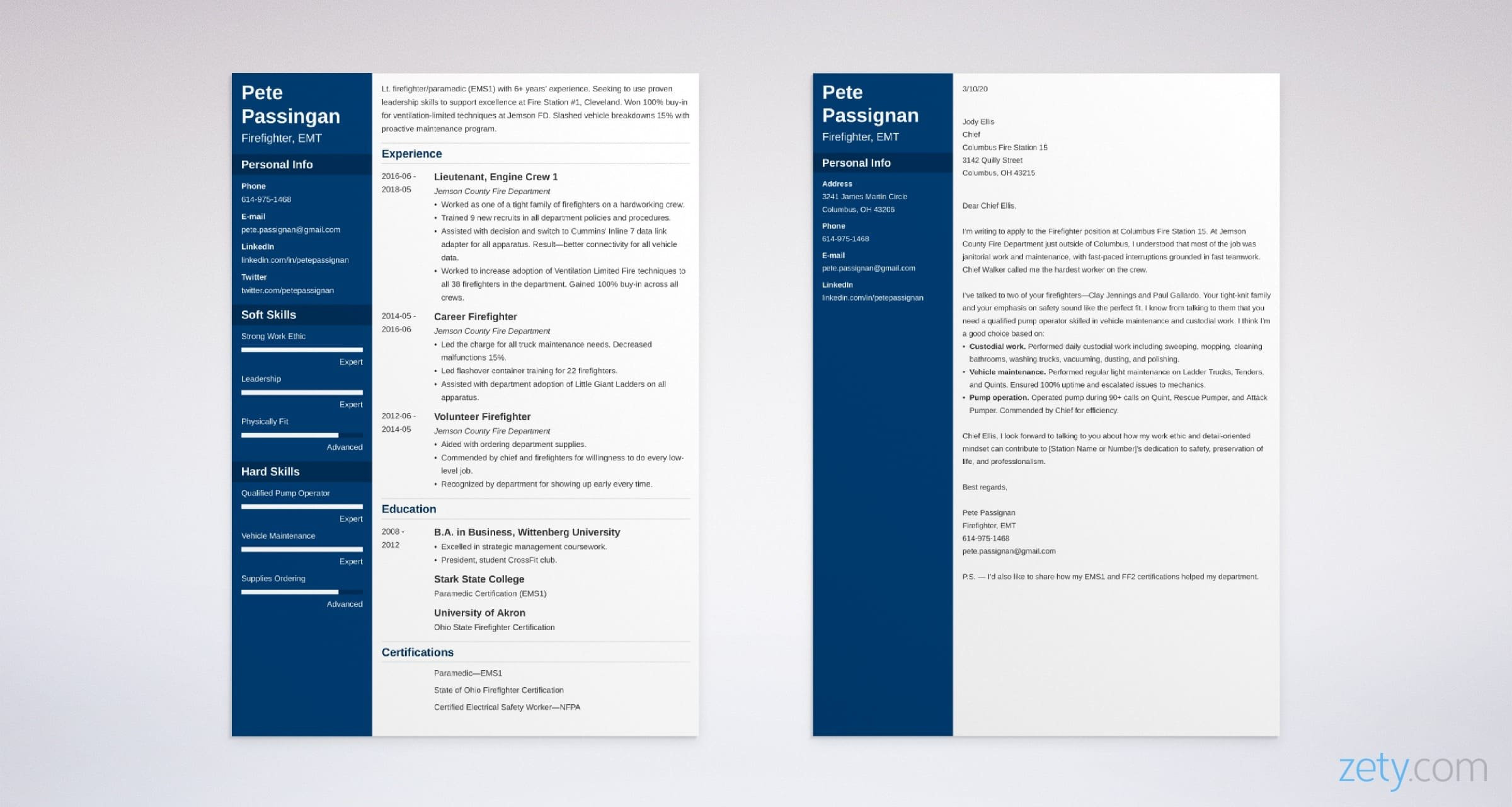 Fire Chief Resume Cover Letter Samples Firefighter Cover Letter Samples & Writing Guide Fire Chief Resume Cover Letter Samples Firefighter Cover Letter Samples & Writing Guide