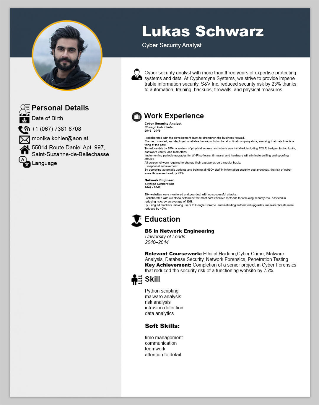 Free Sample Resume for associate Dereee In Cyber Security 5 Cyber Security Resume Examples with Cover Letter & Jd – Webson Job Free Sample Resume for associate Dereee In Cyber Security 5 Cyber Security Resume Examples with Cover Letter & Jd – Webson Job