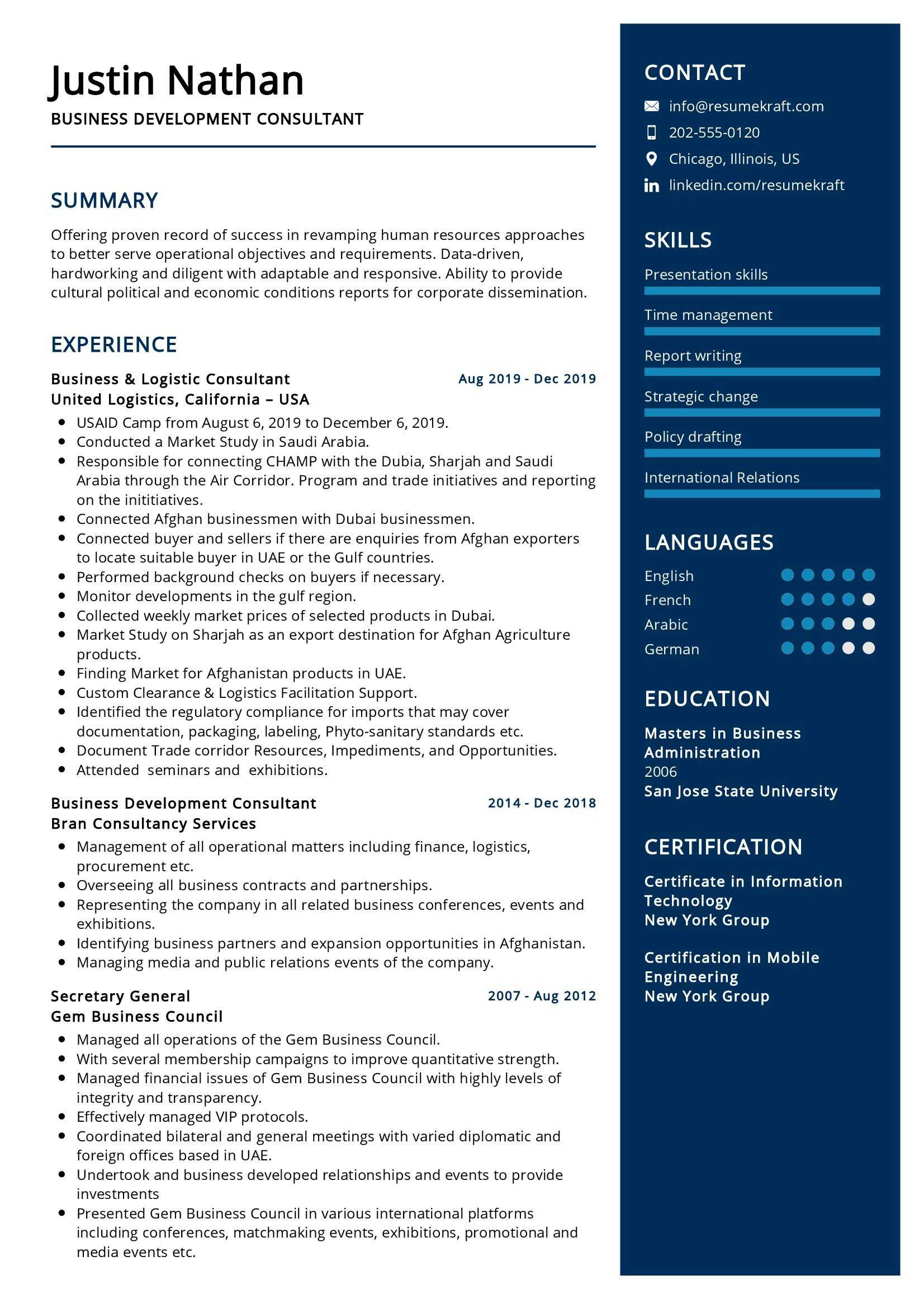 Resume Sample for Business Development Representative Business Development Consultant Resume Sample 2022 Writing Tips … Resume Sample for Business Development Representative Business Development Consultant Resume Sample 2022 Writing Tips …