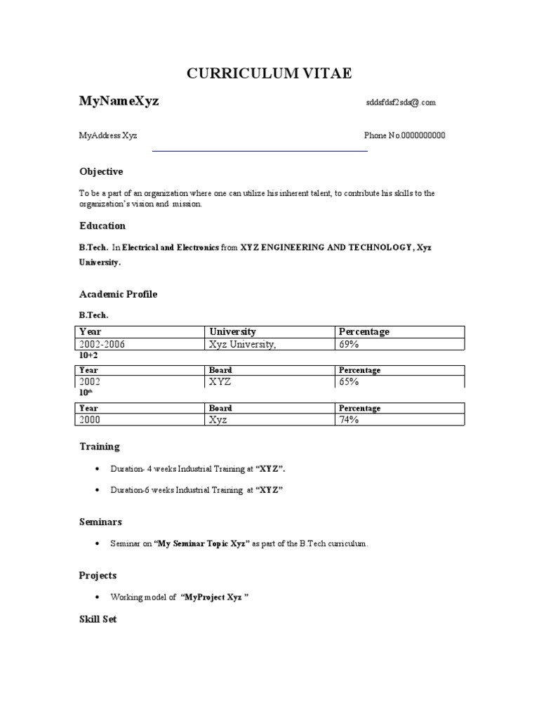 Resume Samples for Ece Engineers Freshers Fresher Ece Resume Model 211 Pdf Curriculum Behavior …