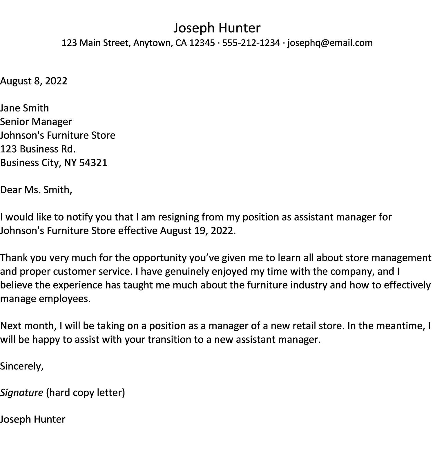 Sample Email to Send Resume to Referral How to Write A Resignation Letter (with Samples)