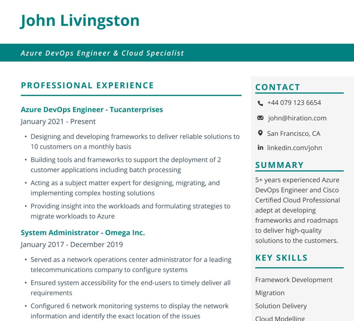 Sample Ms Azure Cloud Engineer Resume Azure Resume: the 2022 Guide with 10lancarrezekiq Samples & Examples Sample Ms Azure Cloud Engineer Resume Azure Resume: the 2022 Guide with 10lancarrezekiq Samples & Examples