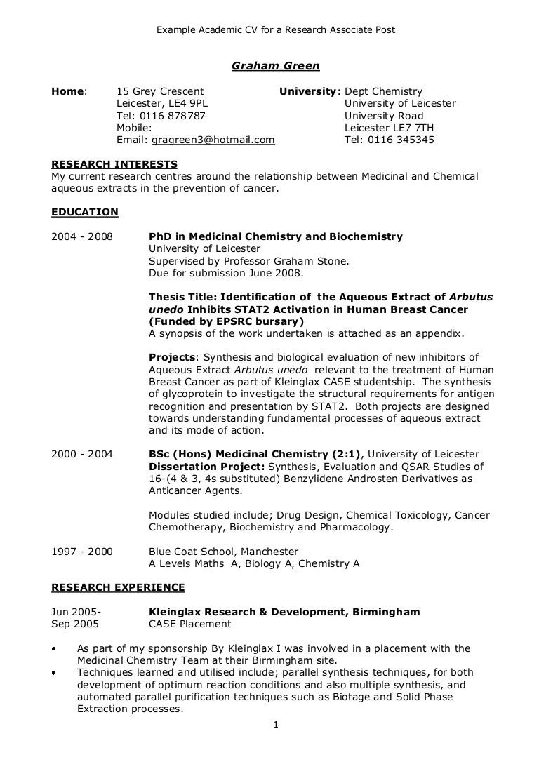 Sample Resume for Bsc Microbiologist Fresher Bsc Chemistry Fresher Resume Sample – Good Resume Examples