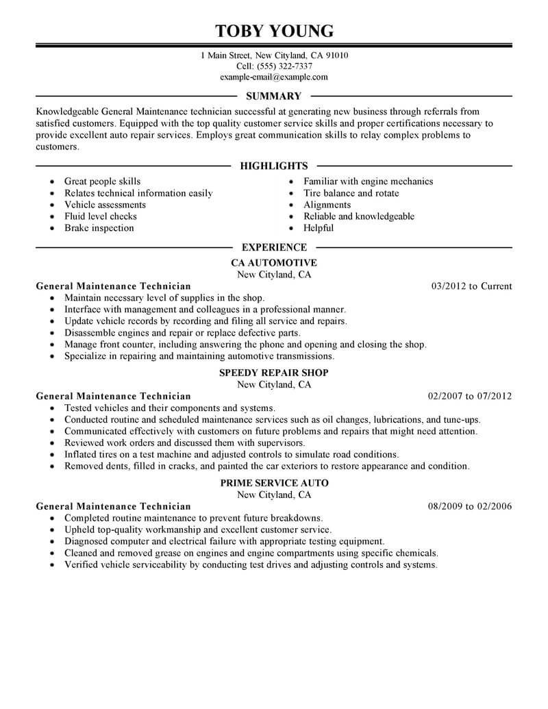 Sample Resume for Building Maintenance Technician Building Maintenance Job Description Resume October 2021 Sample Resume for Building Maintenance Technician Building Maintenance Job Description Resume October 2021