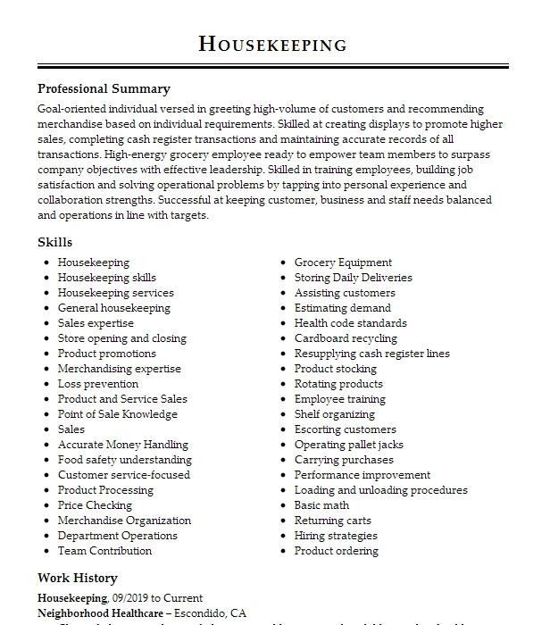 Sample Resume for Housekeeping In Nursing Home Housekeeping Resume Example Munity Care Nursing Home Sample Resume for Housekeeping In Nursing Home Housekeeping Resume Example Munity Care Nursing Home