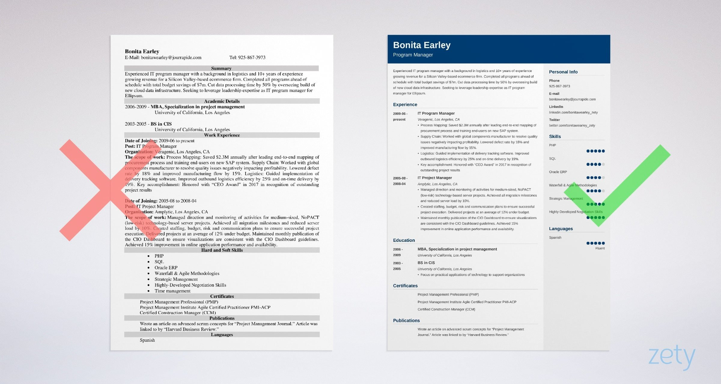 Sample Resume for New Program Development Program Manager Resume Examples 2022 [template & Guide]