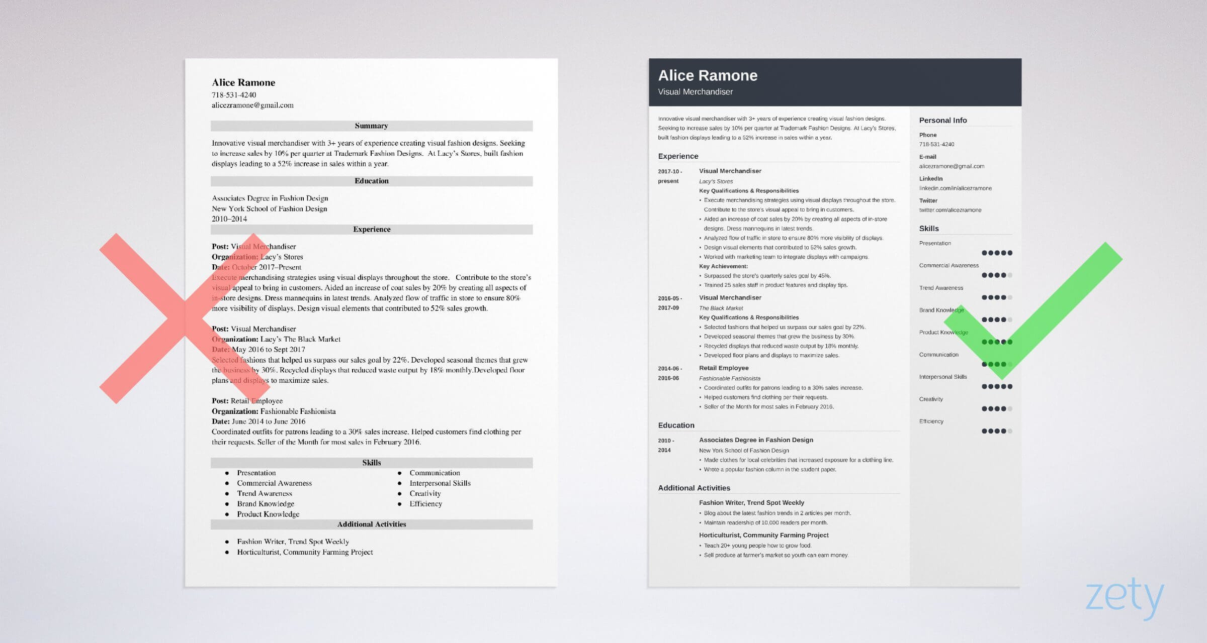 Sample Resume for Visual Merchandising Manager Visual Merchandising Resume: Samples and Guide