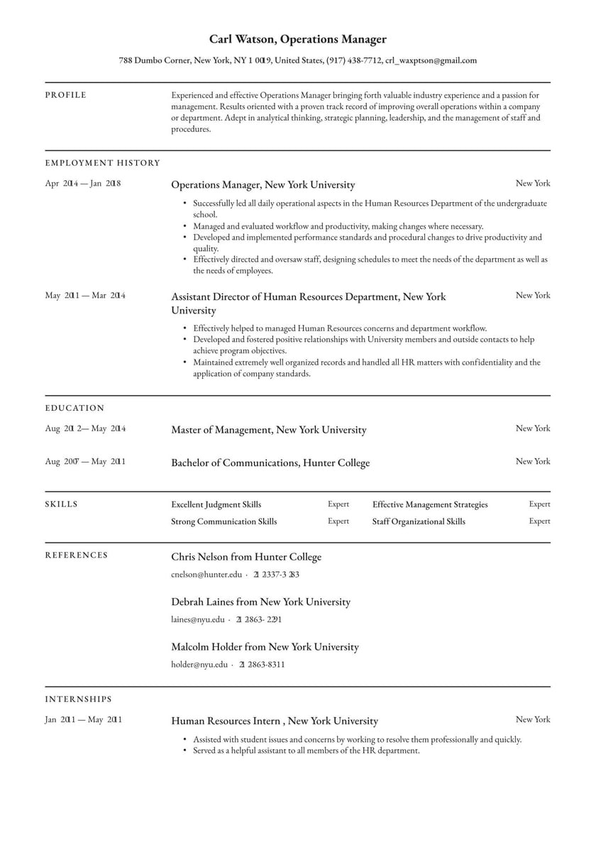 Sample Resume Senior Director Of Operations Operations Manager Resume Examples & Writing Tips 2022 (free Guide) Sample Resume Senior Director Of Operations Operations Manager Resume Examples & Writing Tips 2022 (free Guide)