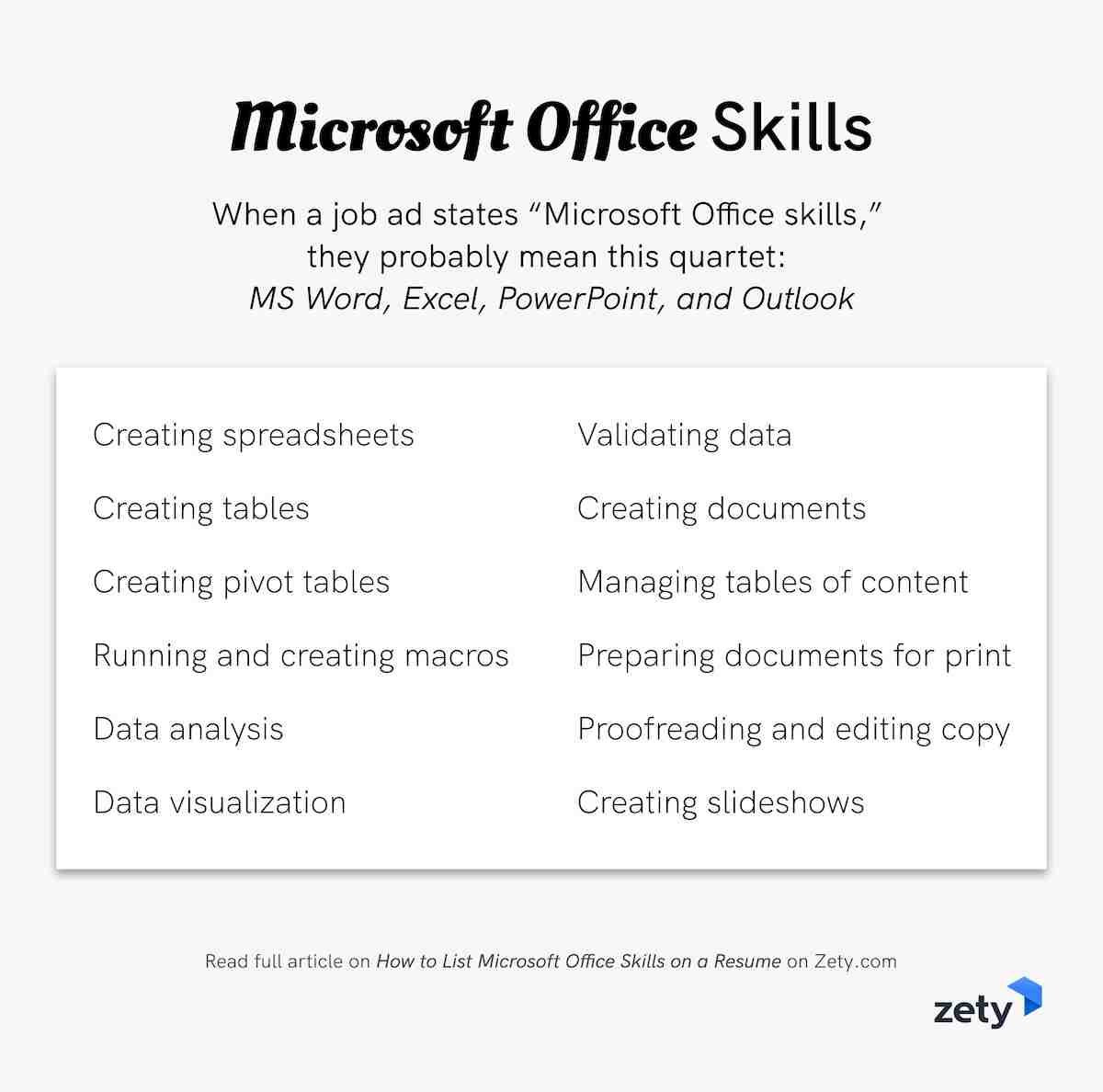 Sample Resume with Microsoft Office Experience How to List Microsoft Office Skills On A Resume In 2022 Sample Resume with Microsoft Office Experience How to List Microsoft Office Skills On A Resume In 2022