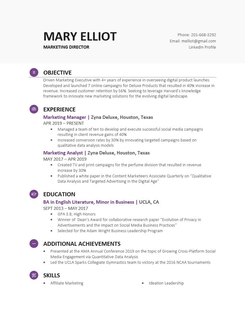 Sample Resumes for Prospective Mba Students Mba Resume: the 2022 Guide for Mba Applicants BemoÂ®