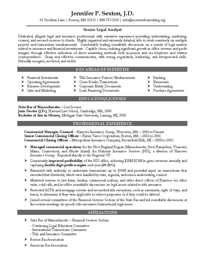 Sample Resumes for Real Estate attorneys Lawyer Sample Resume attorney Sample Resume Tyrone norwood Cprw