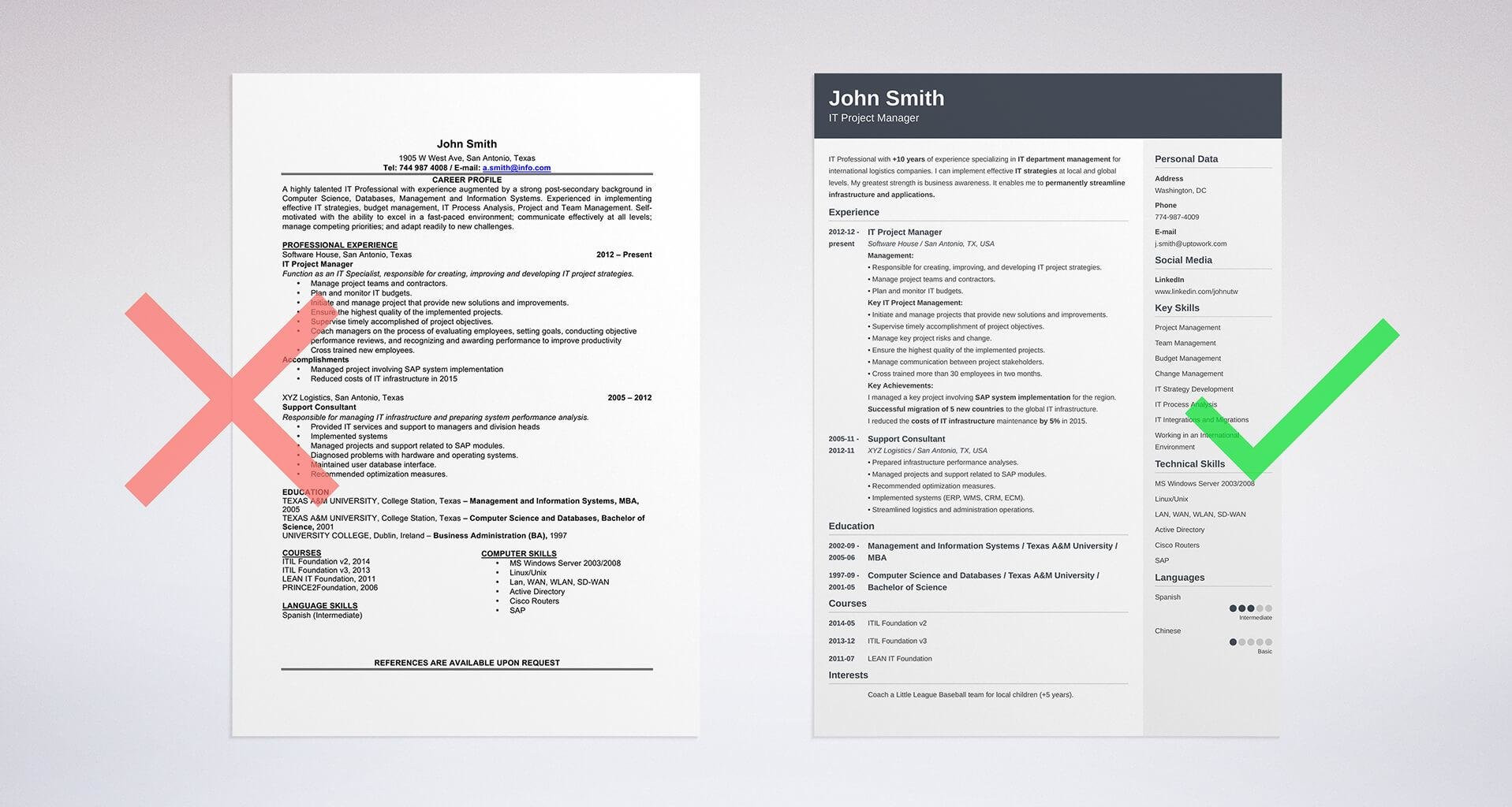 Top 10 Resume Samples for Experienced the 3 Best Resume formats to Use In 2022 (examples)