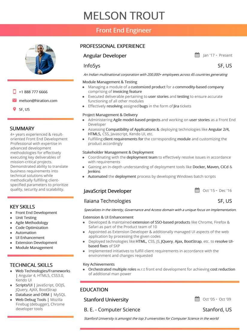 Top 10 Resume Samples for Freshers One Page Resume Templates – Ultimate 2022 Guide with 10lancarrezekiq Examples