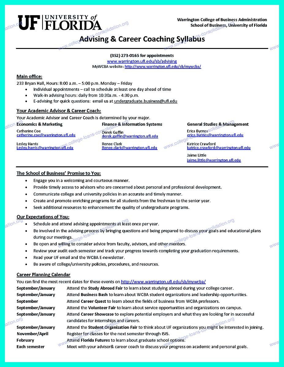 Warrington College Of Business Resume Sample Awesome the Perfect College Resume Template to Get A Job, Check …