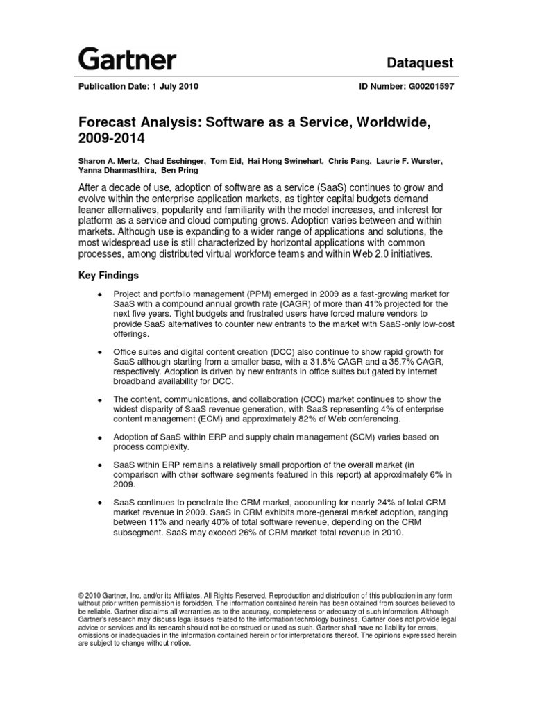 Business Analyst with Innotas Sample Resume forecast Analysis software as A Service, Worldwide, 2009-2014 …