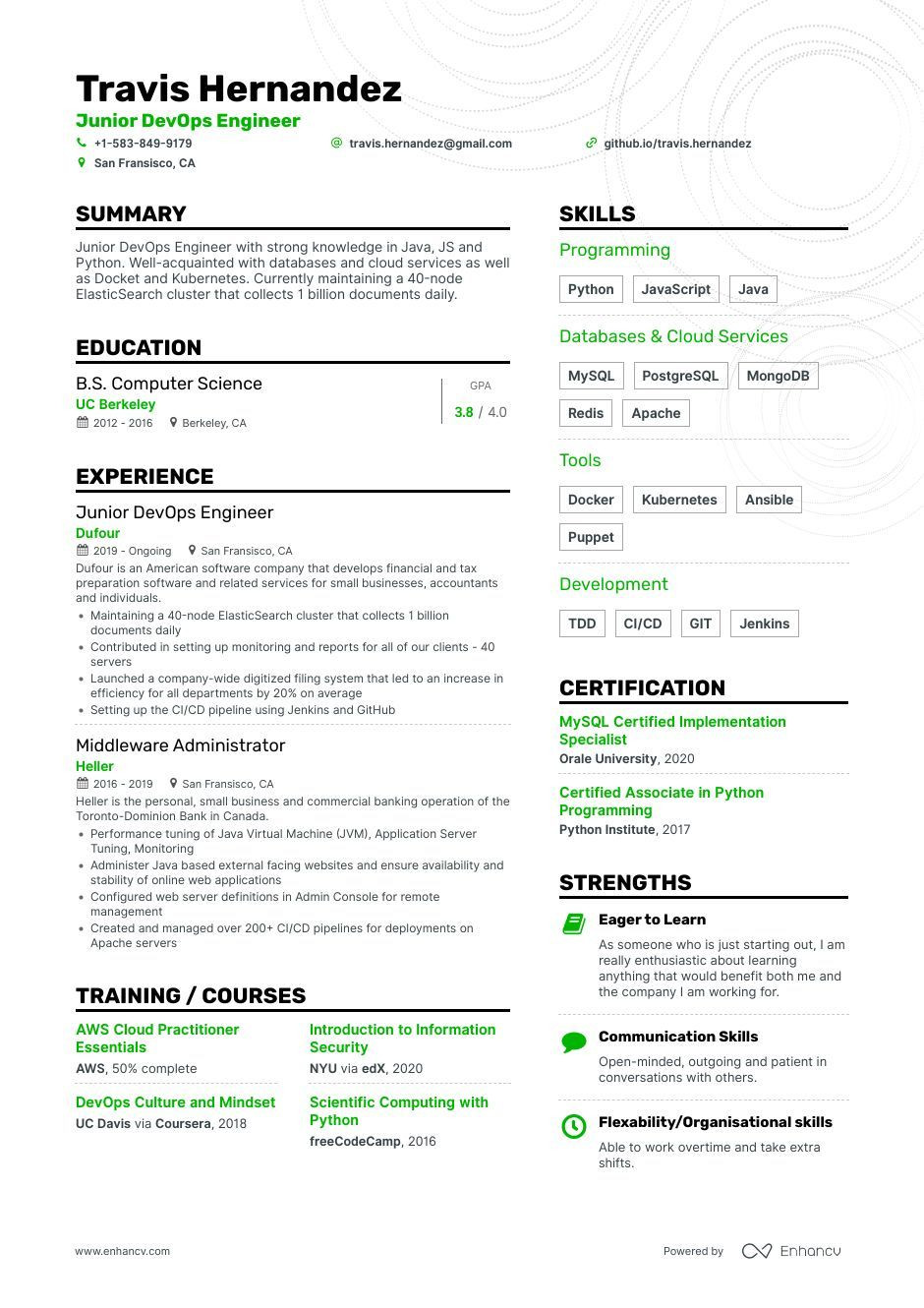Devops Headline In Indeed Resume Sample Devops Engineer Resume Examples & Guide for 2022 (layout, Skills …