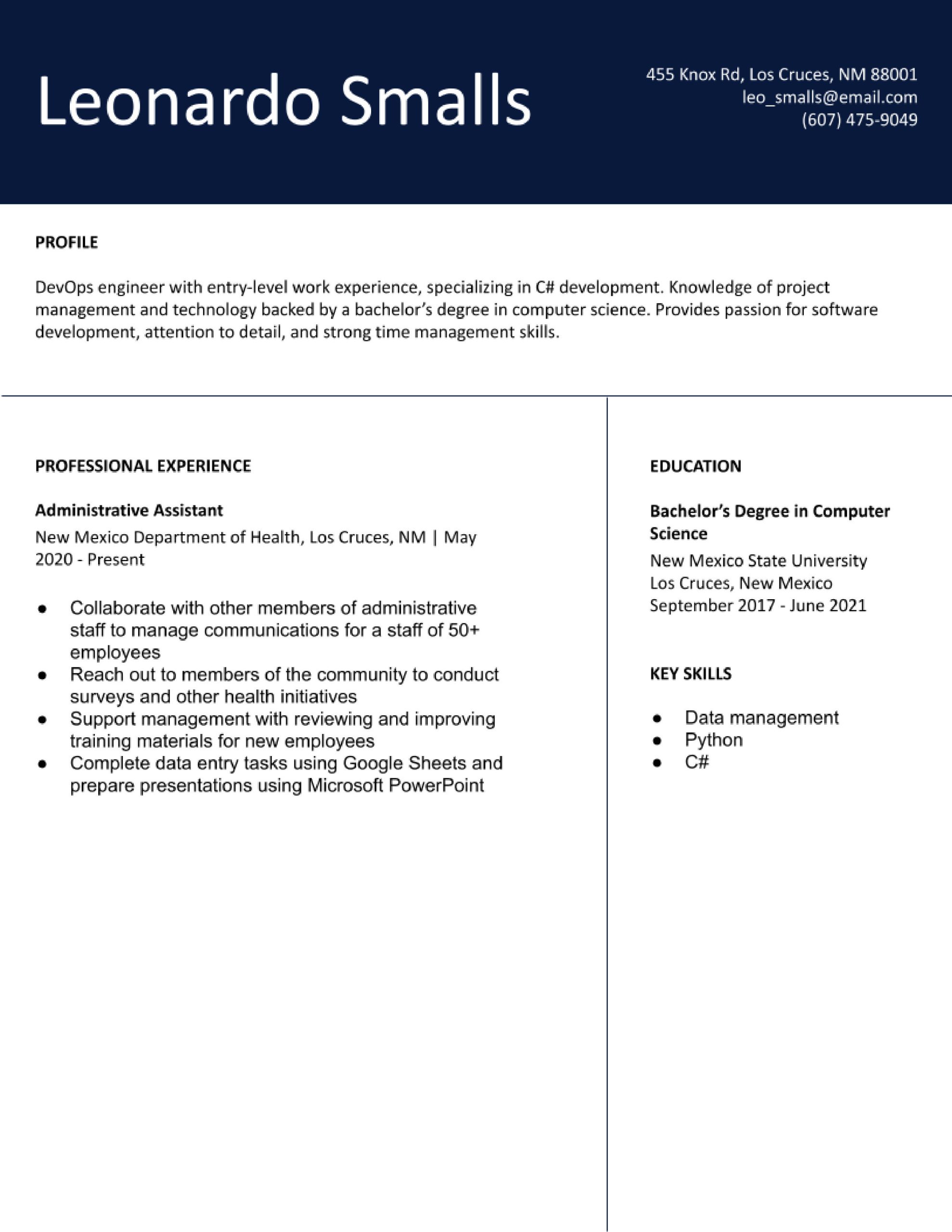 Devops Headline In Indeed Resume Sample Devops Engineer Resume Examples In 2022 – Resumebuilder.com