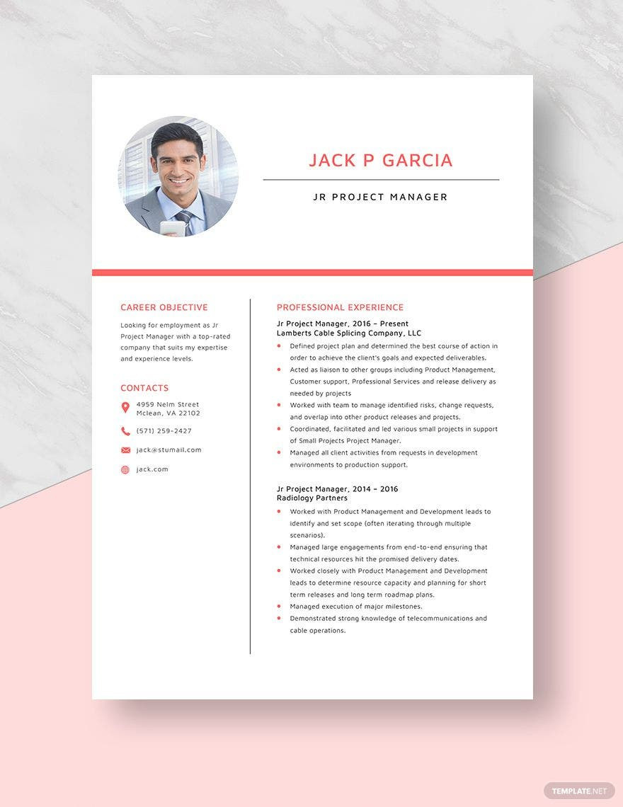Free Sample Resume for Construction Project Manager Project Manager Resume Templates – Design, Free, Download …