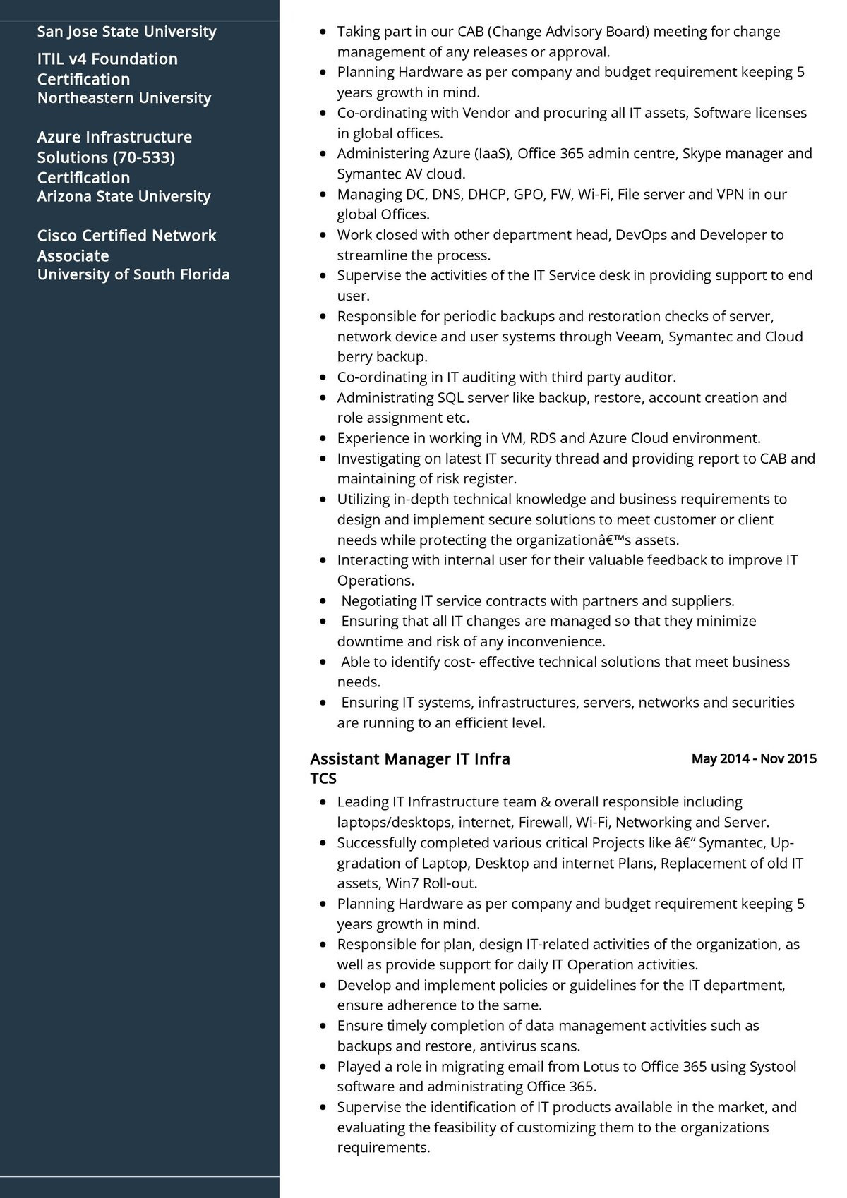 Lead It Support Analyst Resume Samples It Support Analyst Resume Sample 2022 Writing Tips – Resumekraft