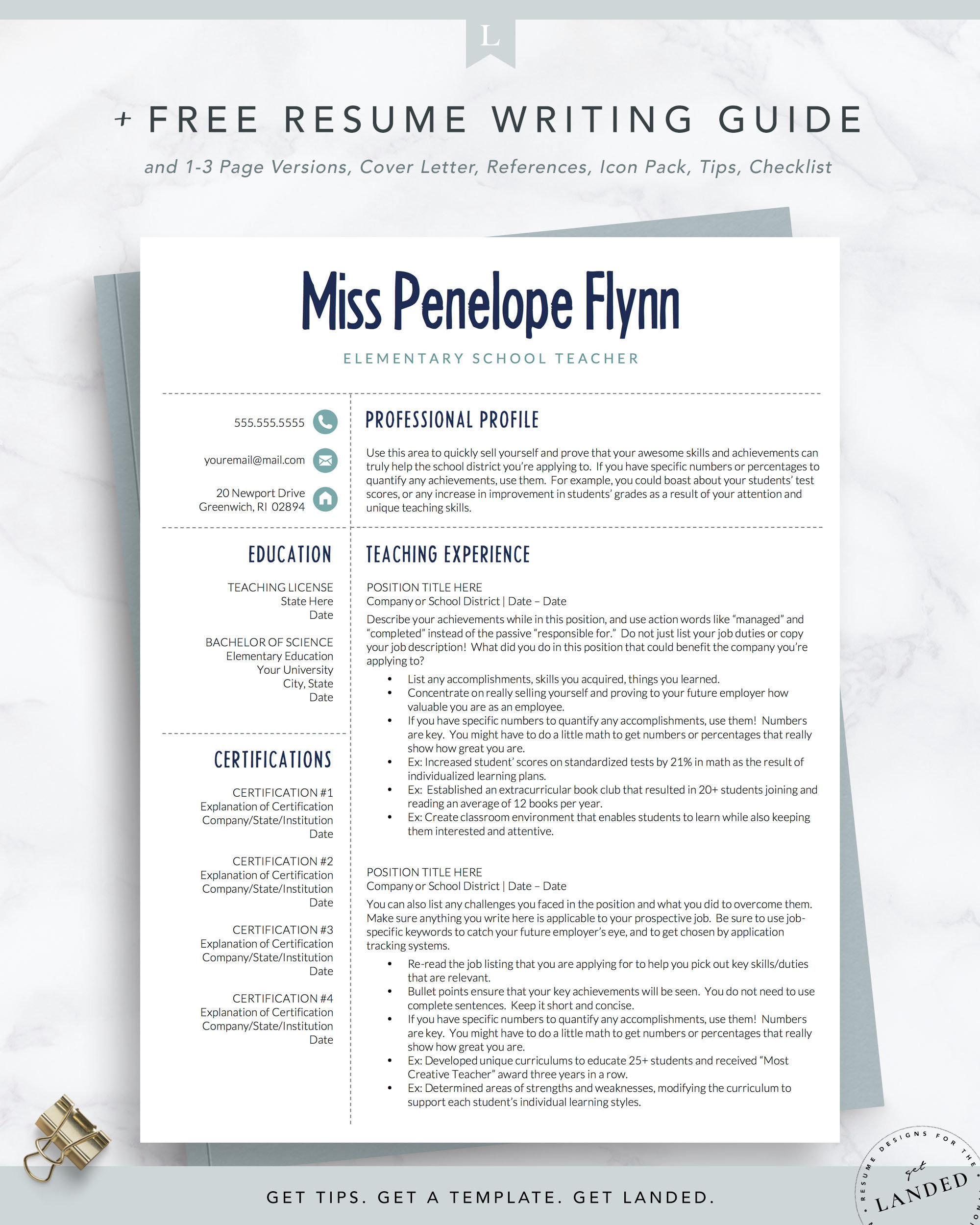 New Early Childhood Teacher Resume Samples Elementary Teacher Resume Template for Word & Pages Preschool … New Early Childhood Teacher Resume Samples Elementary Teacher Resume Template for Word & Pages Preschool …