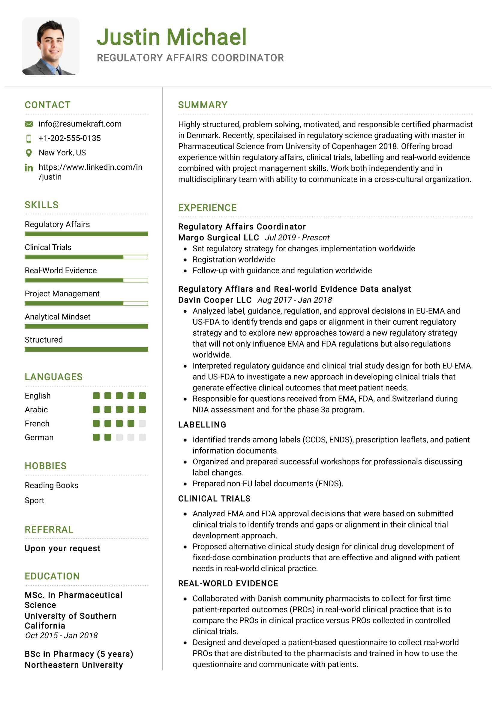 Regulatory Affairs Quality assurance Resume Samples Regulatory Affairs Coordinator Sample 2022 Writing Tips … Regulatory Affairs Quality assurance Resume Samples Regulatory Affairs Coordinator Sample 2022 Writing Tips …