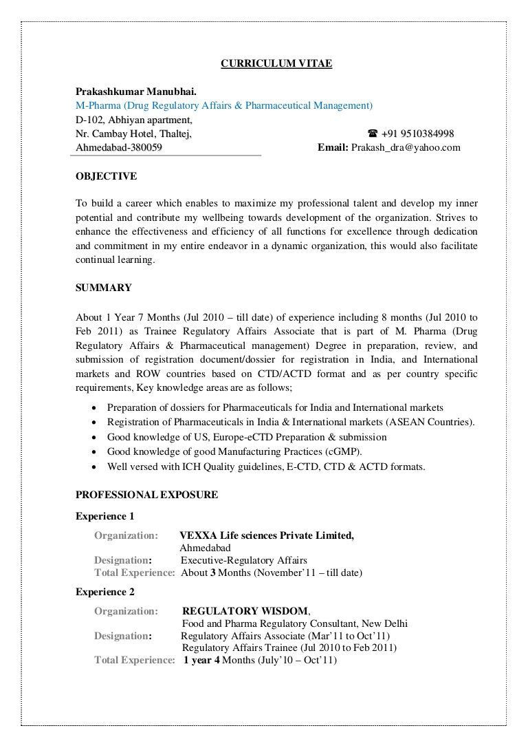 Regulatory Affairs Quality assurance Resume Samples Resume format Quality assurance Pharma – Resume format Job … Regulatory Affairs Quality assurance Resume Samples Resume format Quality assurance Pharma – Resume format Job …