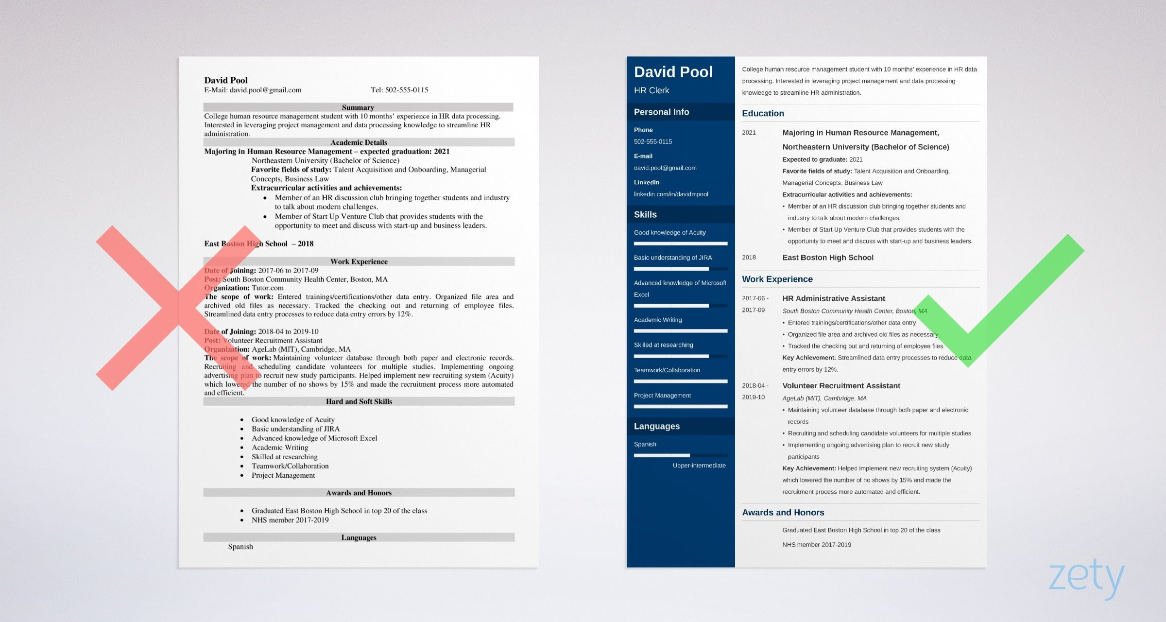 Resume Samples with Projected Graduation Date College Freshman Resume Example & Writing Guide