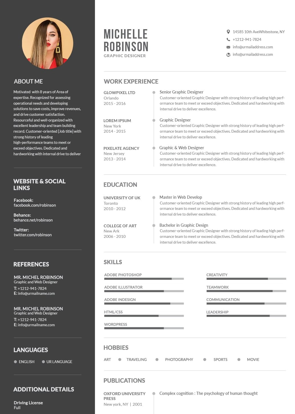 Resume Self Employment Online Shop Sample original Ideas for Your Resume: Sample Creative Resume Resume …