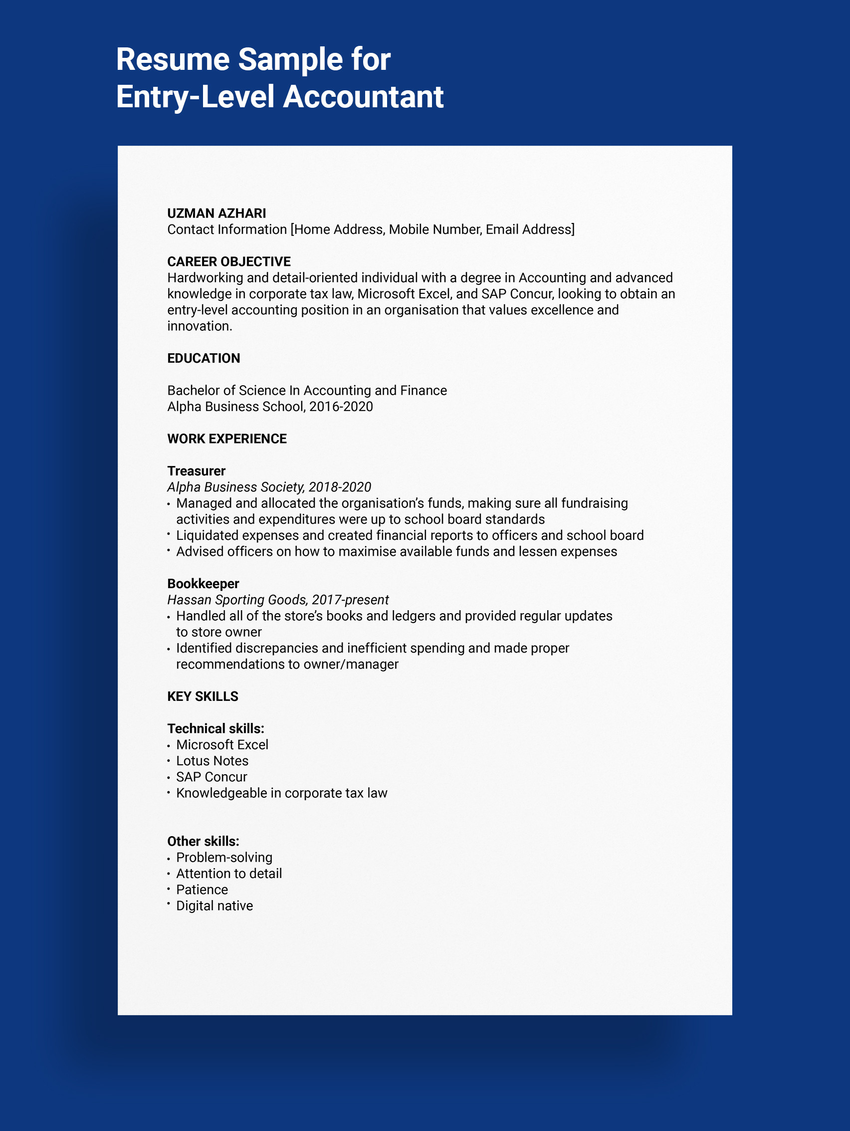 Sample Accounting Resume for Fresh Graduate 3 Things You Need to Have In Your Entry-level Accountant Resume …