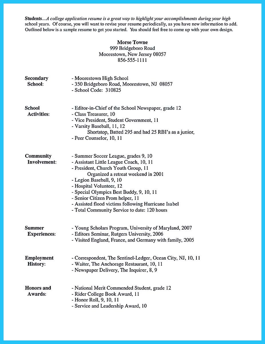 Sample High School Resume with Work Experience Nice Best Current College Student Resume with No Experience, Check …