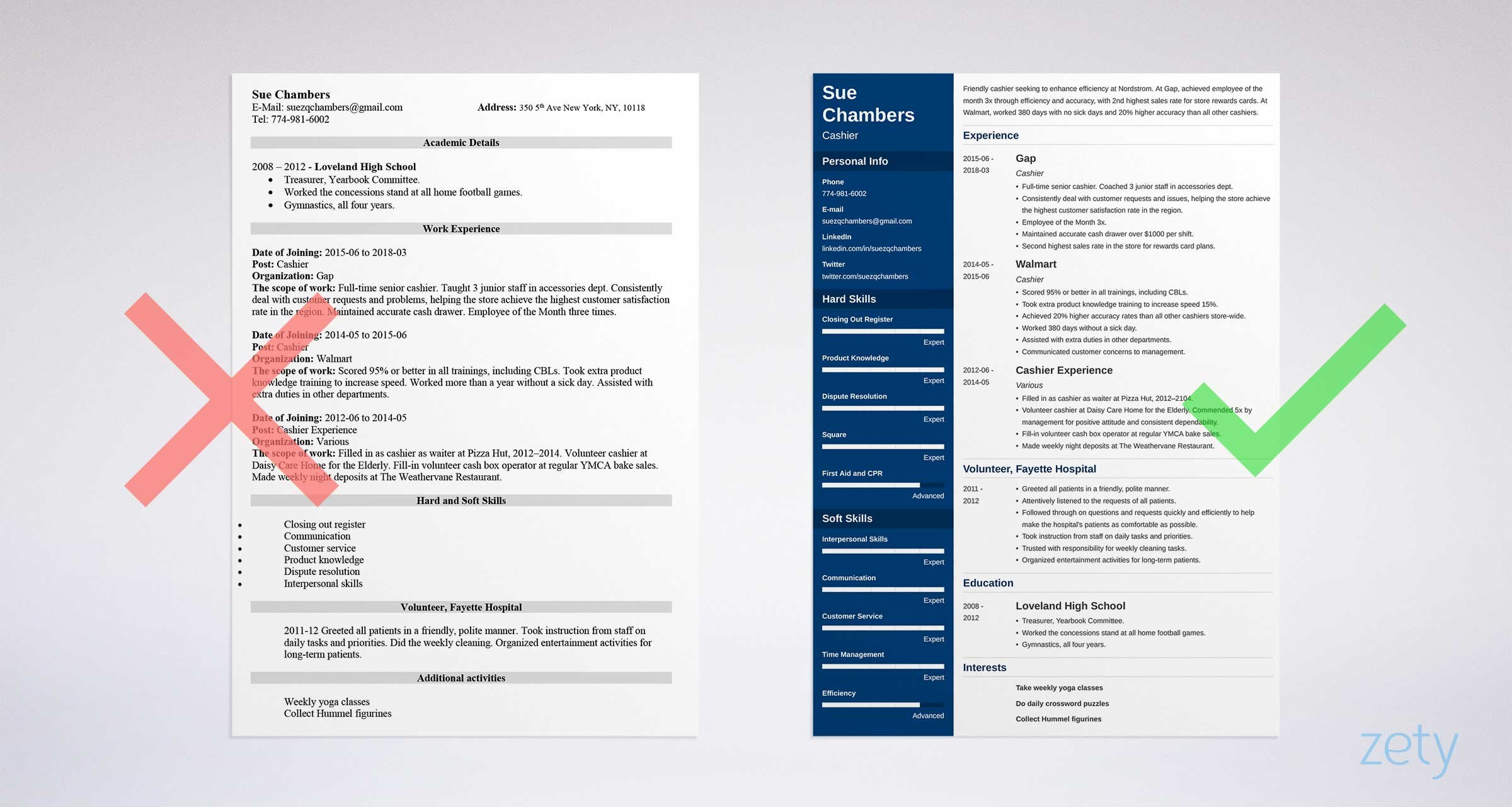 Sample High School Student Fast Food Resume 2023 Cashier Resume Examples (sample with Skills & Tips)