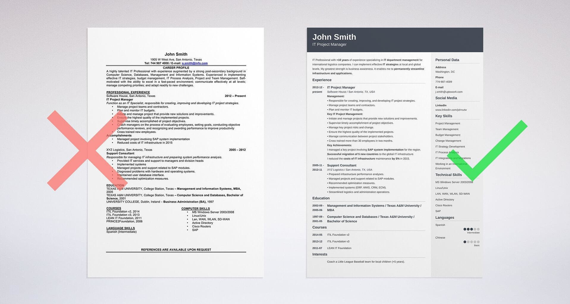 Sample Of Resume Used In Usa the 3 Best Resume formats to Use In 2022 (examples)