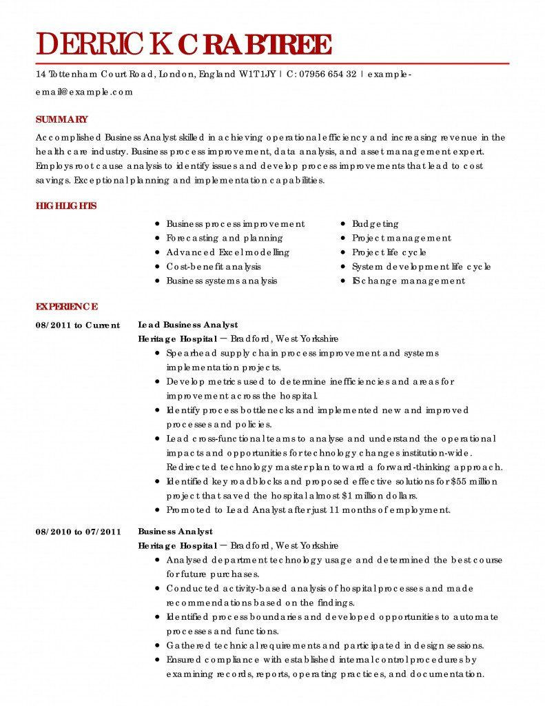 Sample Resume for Business Analyst In Banking Domain Junior Business Analyst Resume Fresh Sample Resume Business …