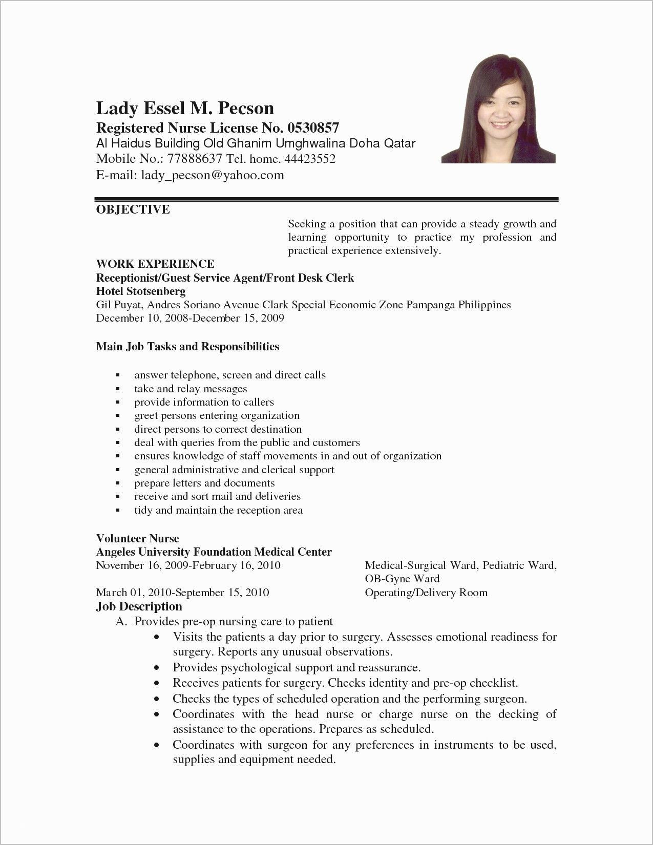 Sample Resume for Call Center Agent Applicant without Experience Resumes for Call Center Jobs – Ferel