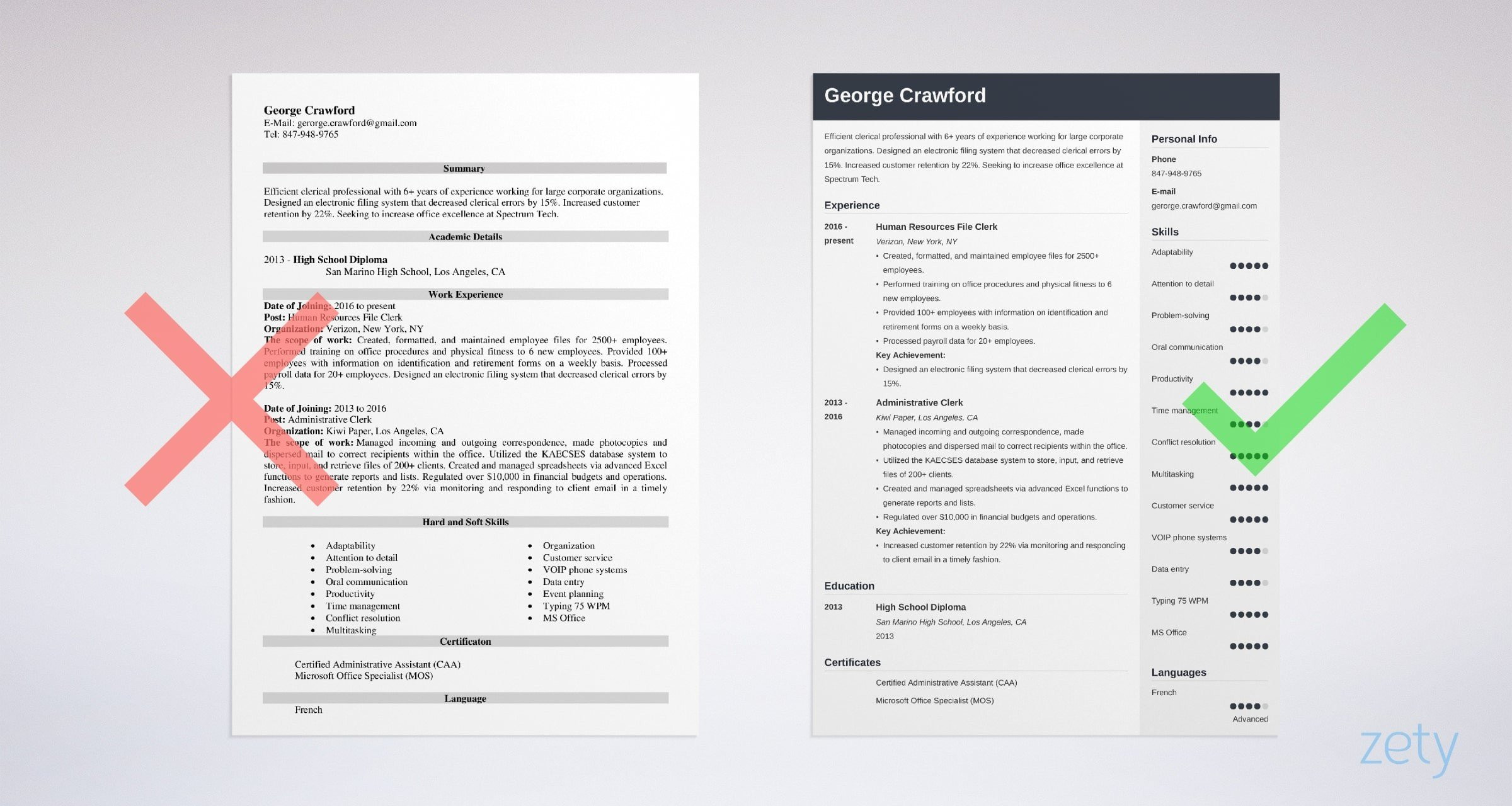Sample Resume for Newspaper Office Clerk Clerical Resume: Examples & Writing Guide [20lancarrezekiq Tips]