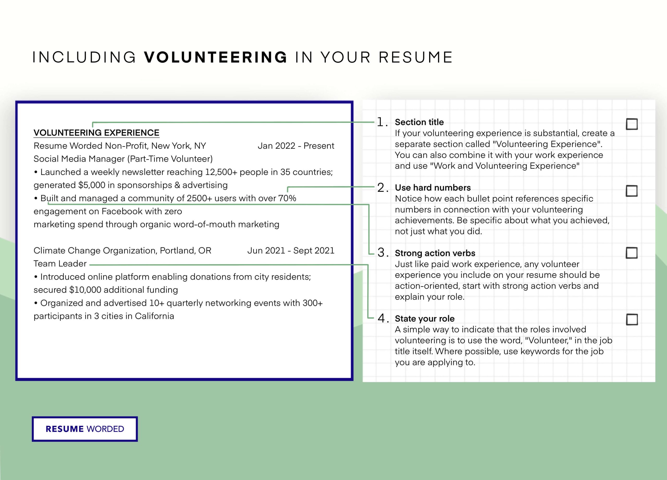 Sample Resume for Volunteer Service Coordinator How to List Volunteer Work On Your Resume