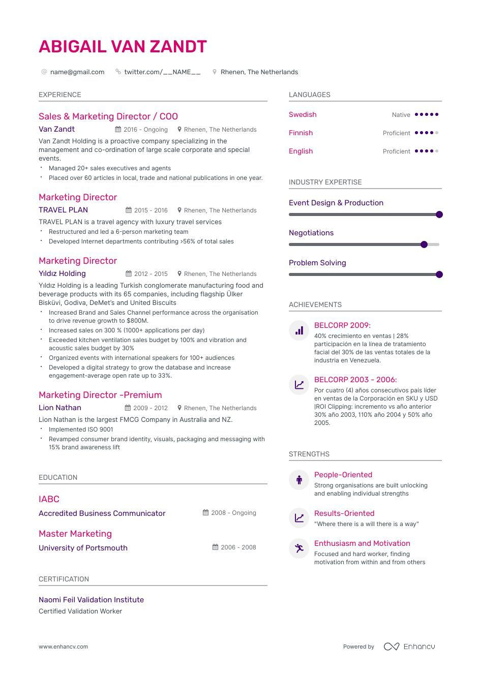 Sample Resume for Vp Of Marketing 8lancarrezekiq Vp Of Marketing Resume Samples, Examples and Writing Guide …