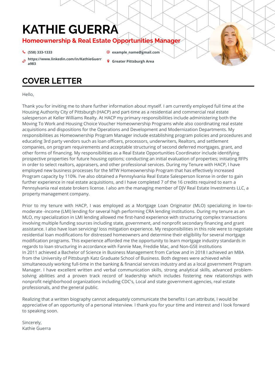 Sample Resume Housing Choice Voucher Program top Lending Manager Cover Letter Examples for 2022