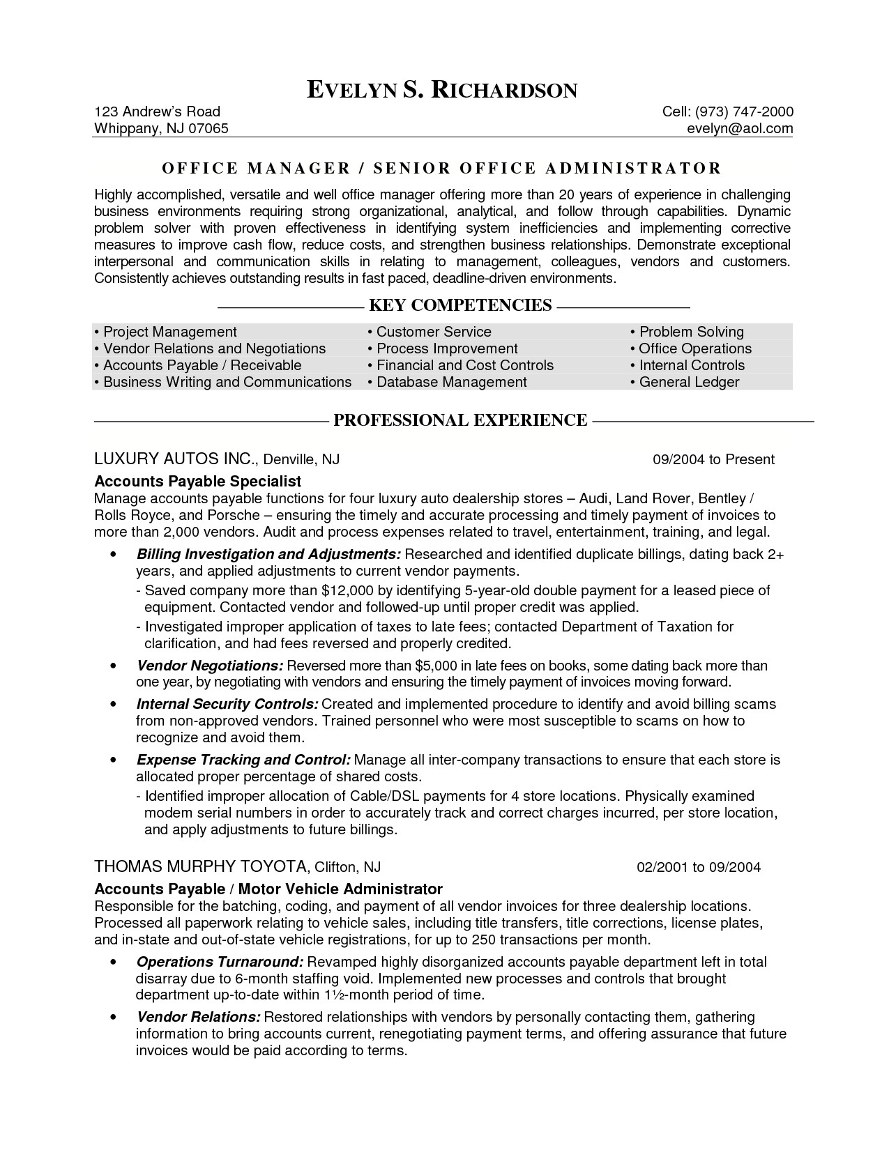 Sample Resume Objectives for Management Position Director Operations Resume Objectives
