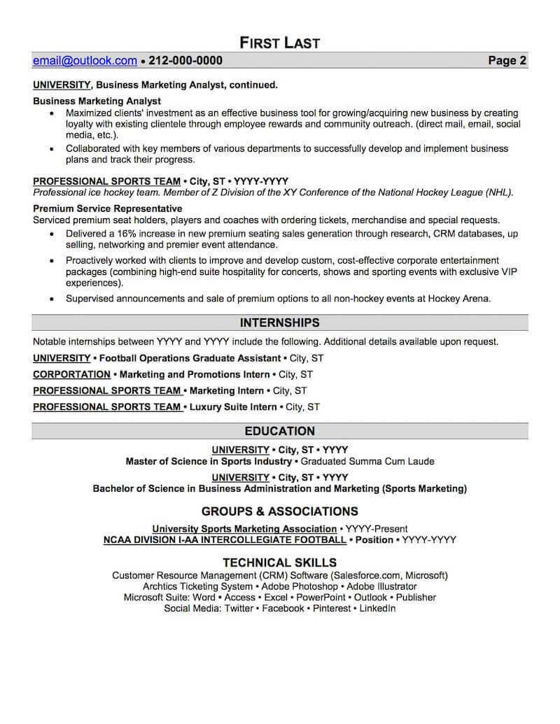 Sports area Sales Manager Resume Samples Sports and Coaching Resume Sample Professional Resume Examples …
