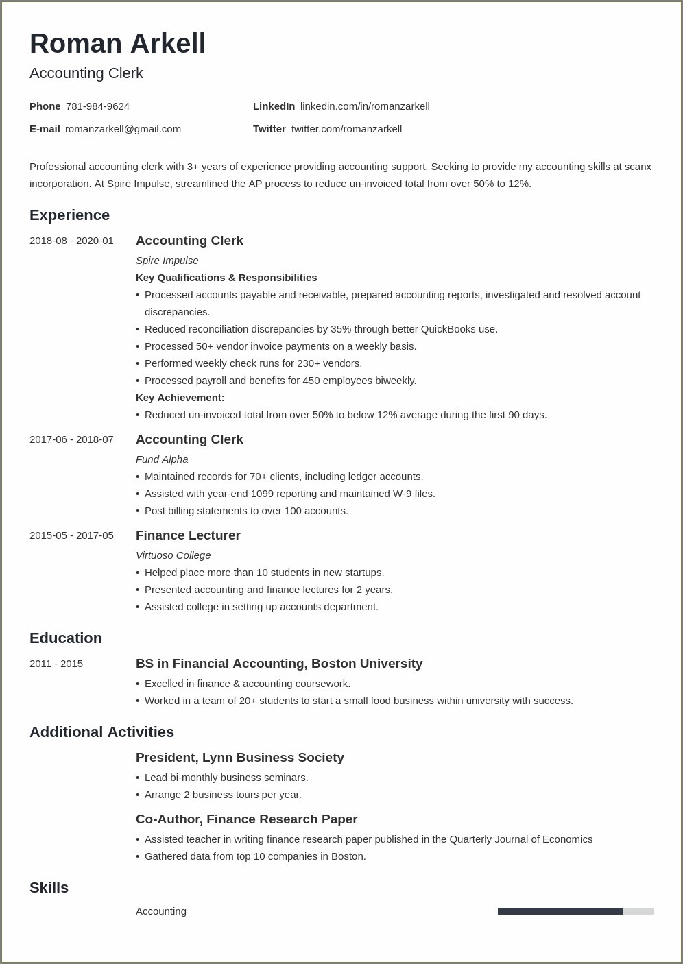 40 Research assistant Resume Samples Jobherojobhero Accounts Payable Clerk Resume Samples Jobherojobhero – Resume Gallery