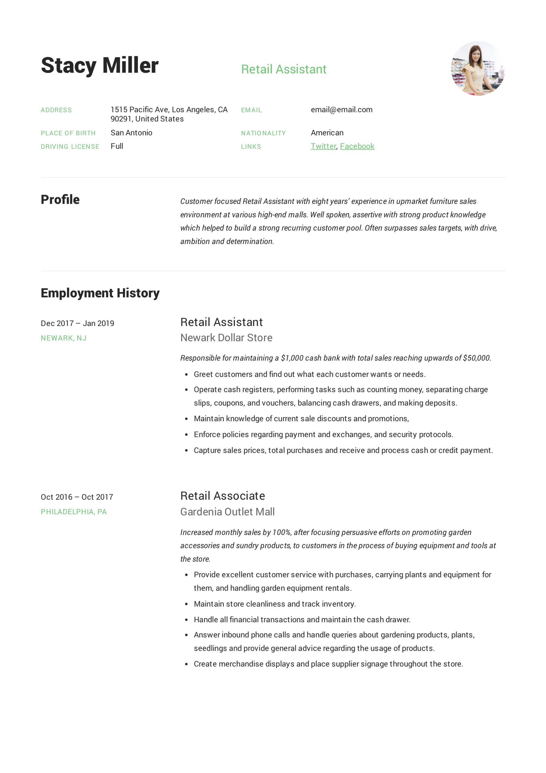 Clothing Store assistant Manager Resume Sample 12 Retail assistant Resume Samples & Writing Guide – Resumeviking.com Clothing Store assistant Manager Resume Sample 12 Retail assistant Resume Samples & Writing Guide – Resumeviking.com