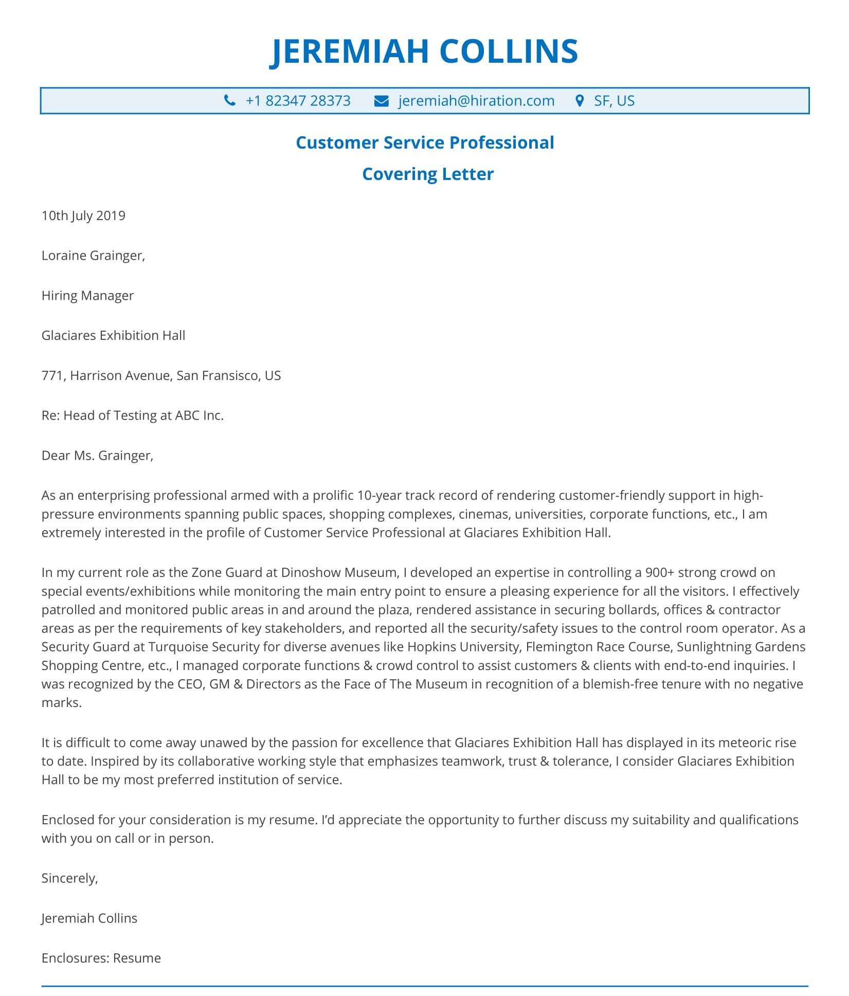 Creating A Resume Cover Letter Sample 20lancarrezekiq Cover Letter Examples for Your Resume In 2022