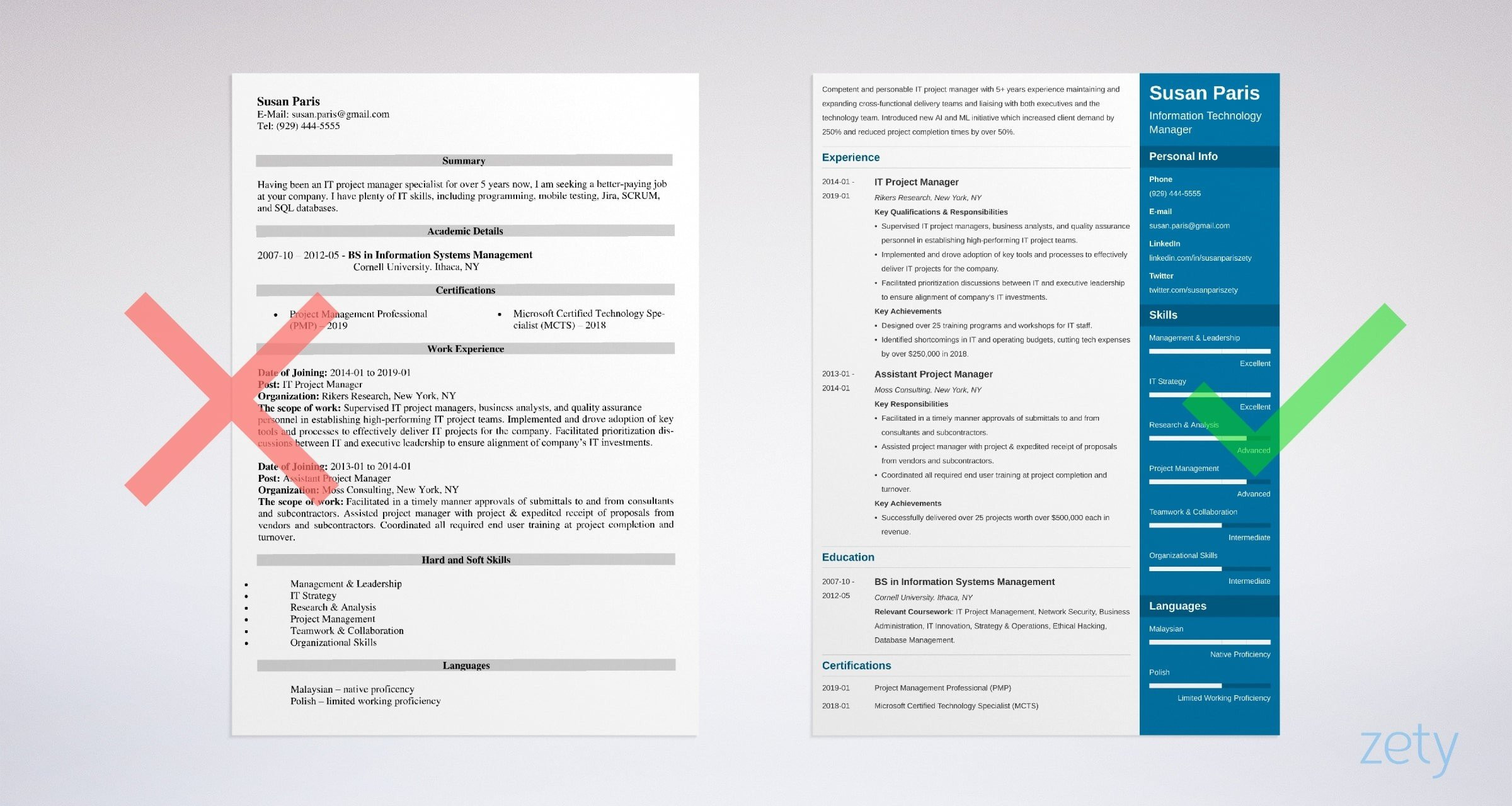 Enterprise It Pmo Executive Sample Resume It Manager Resume Examples [lancarrezekiqtemplate and 25 Tips]