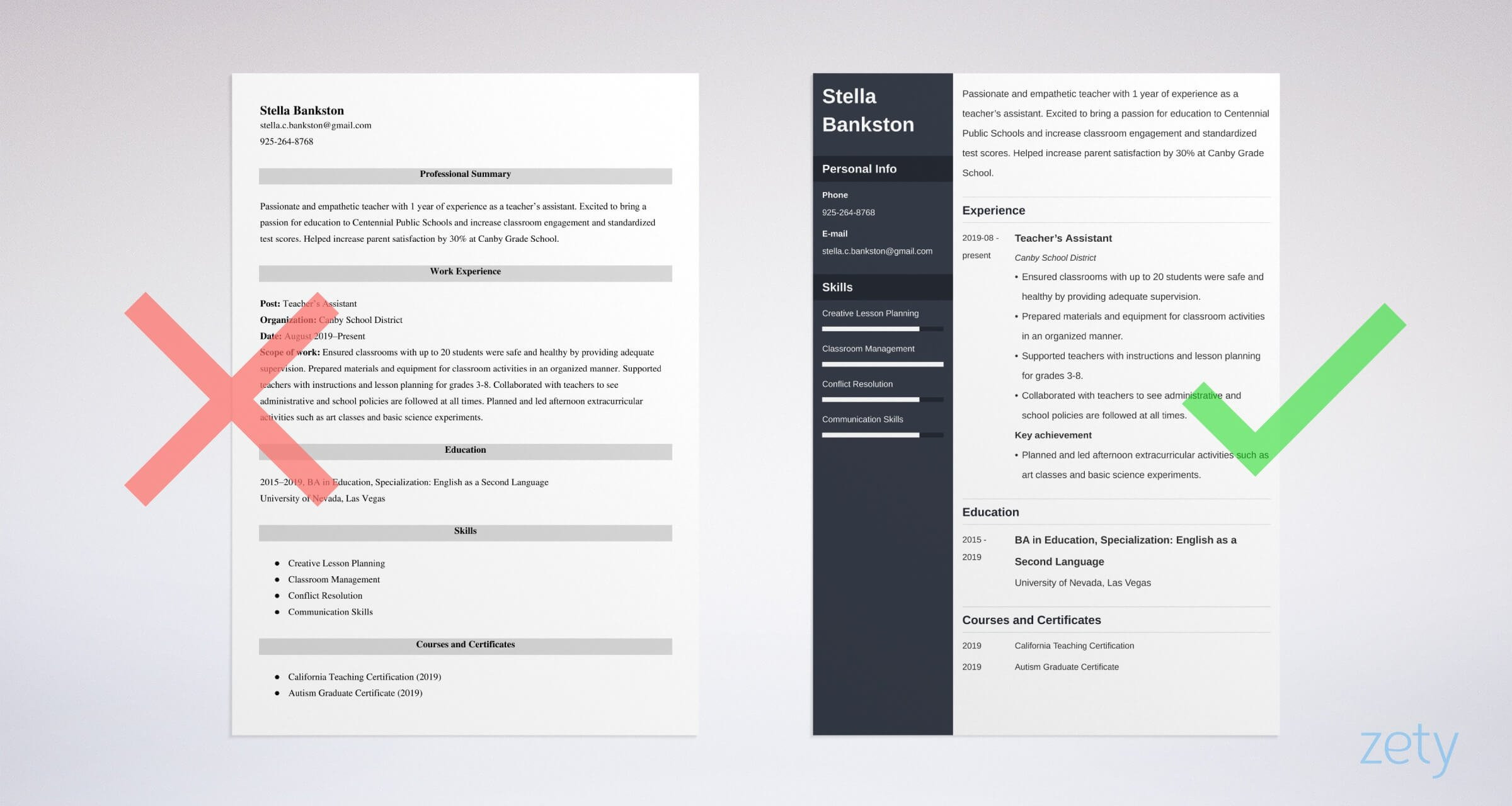 First Year Elementary Teacher Resume Samples First Year Teacher Resume: Examples and Tips