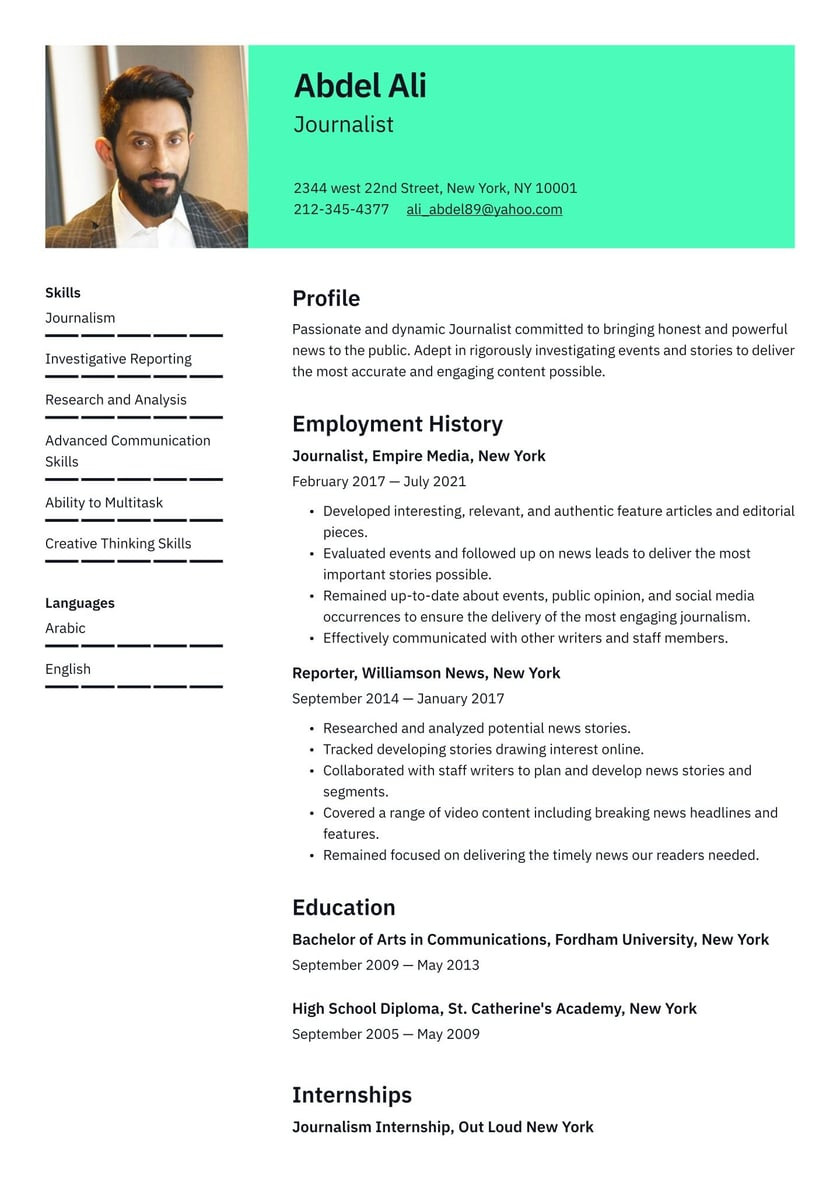 Resume Skills Section Sample social Media Journalist Resume Examples & Writing Tips 2022 (free Guide) Resume Skills Section Sample social Media Journalist Resume Examples & Writing Tips 2022 (free Guide)