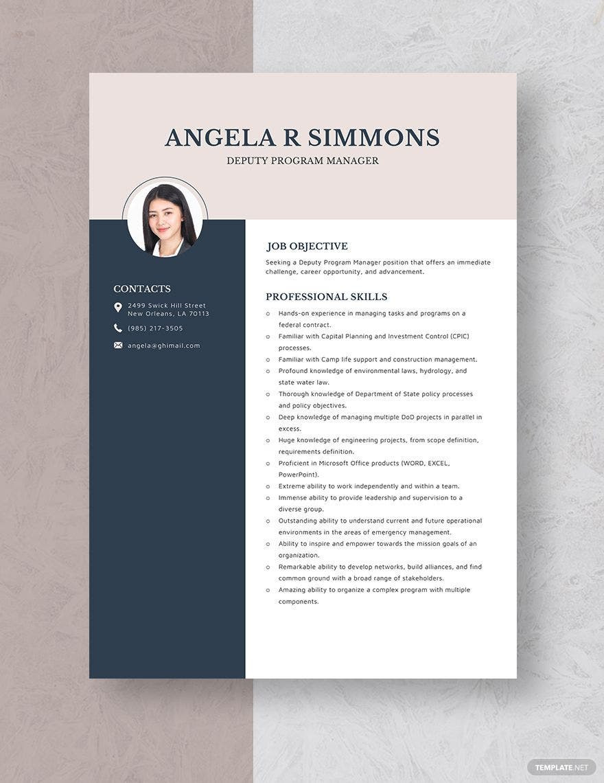 Sample Non Profit Environmental Program Officer Resume Non Profit Program Manager Resume Template – Word, Apple Pages … Sample Non Profit Environmental Program Officer Resume Non Profit Program Manager Resume Template – Word, Apple Pages …