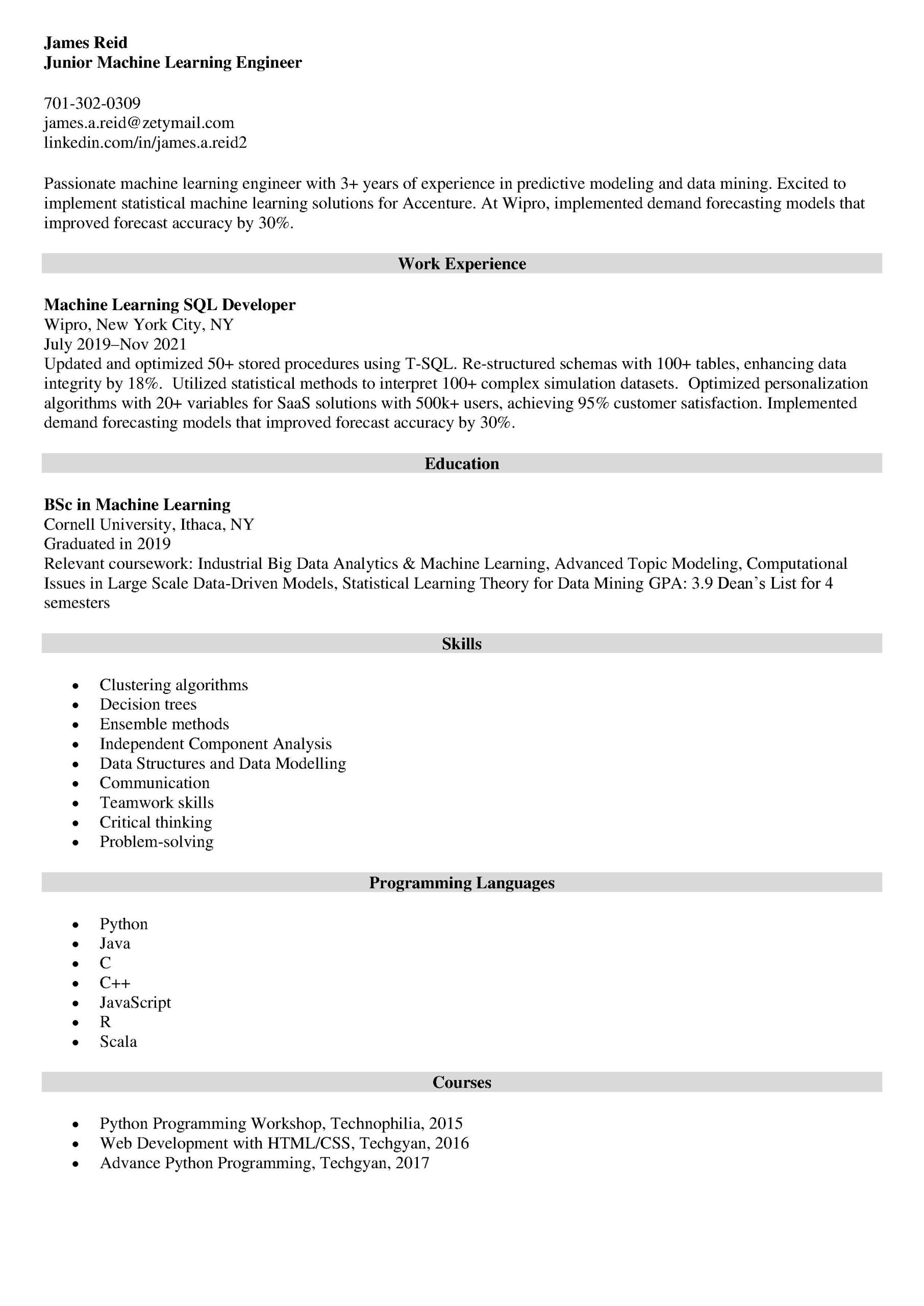 Sample Of Linkedin Address In Resume How to Put Linkedin On A Resume (examples & Guide)
