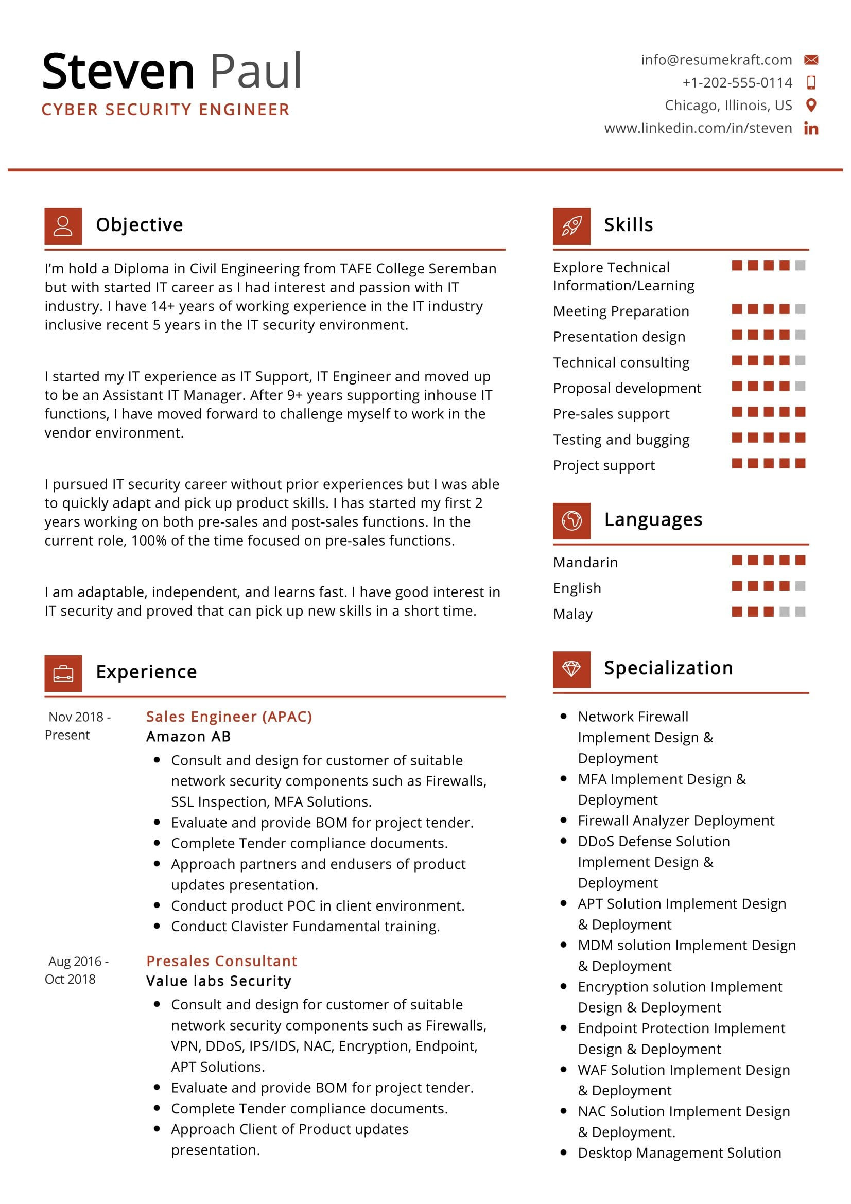 Sample Resume for Cyber Security Graduate Cyber Security Engineer Resume Sample 2022 Writing Tips …